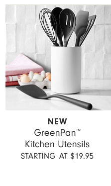 NEW GreenPan™ Kitchen Utensils Starting at $19.95