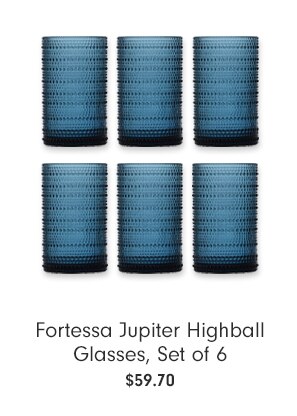 Fortessa Jupiter Highball Glasses, Set of 6 - $59.70