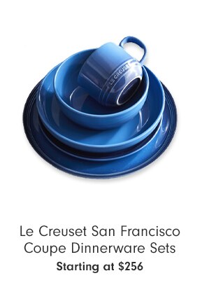 Le Creuset San Francisco Coupe Dinnerware Sets - Starting at $256