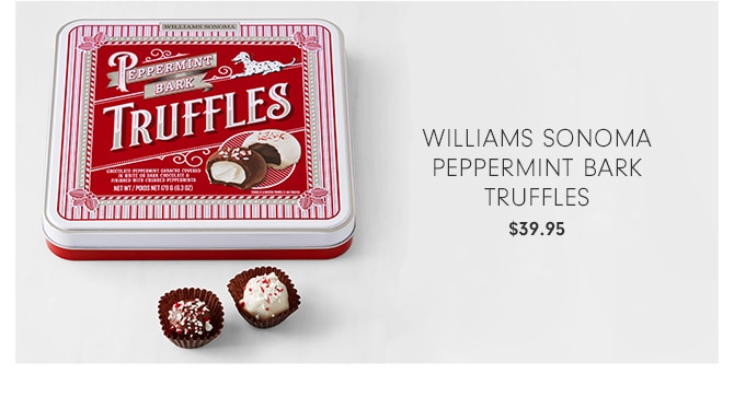 Williams Sonoma Peppermint Bark Truffles - $39.95