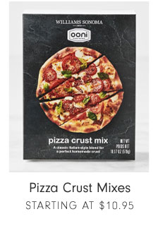 Pizza Crust Mixes Starting at $10.95