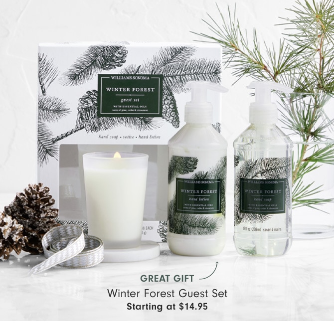 Winter Forest Guest Set Starting at $14.95