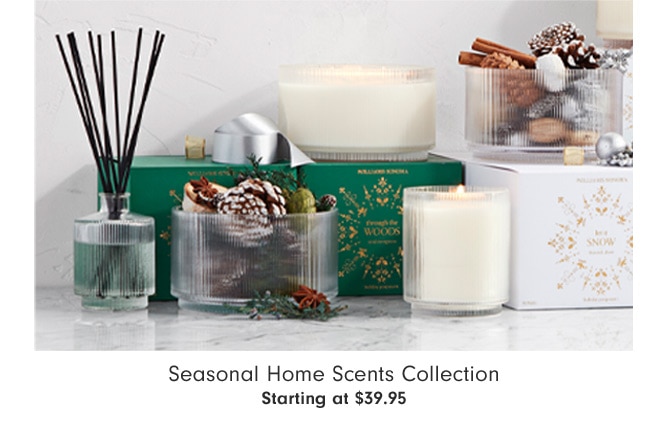 Seasonal Home Scents Collection Starting at $39.95