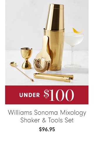 Williams Sonoma Mixology Shaker & Tools Set - $96.95