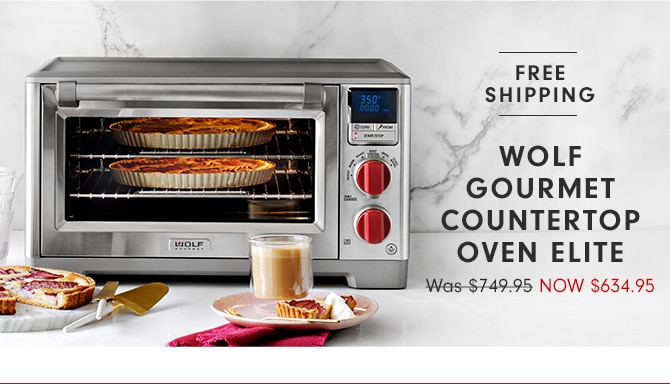 Wolf Gourmet Countertop Oven Elite - Now $634.95