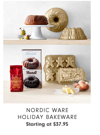 Nordic Ware Holiday Bakeware Starting at $37.95