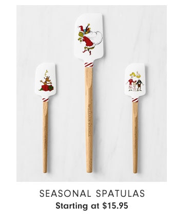 Seasonal Spatulas Starting at $15.95