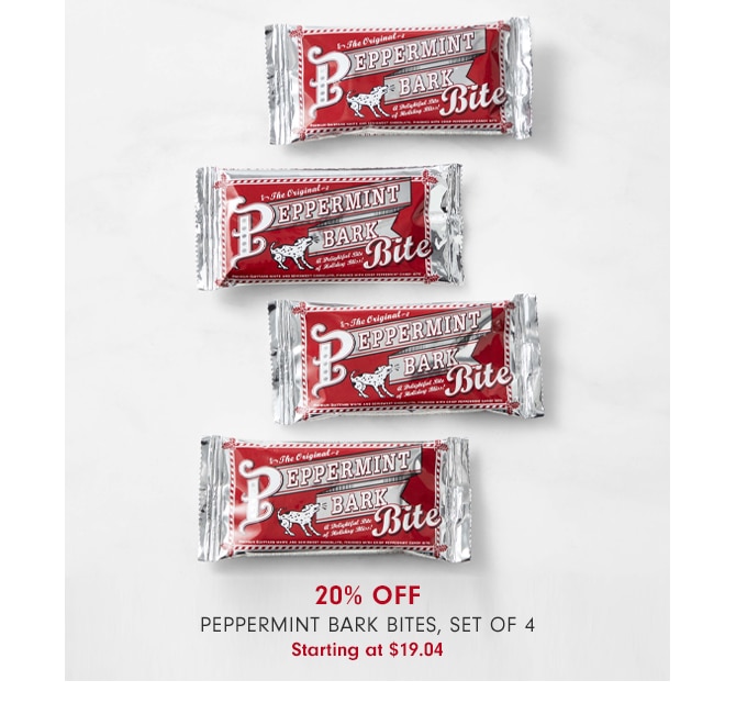 20% OFF Peppermint Bark Bites, Set of 4 - Starting at $19.04