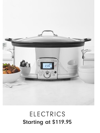 ELECTRICS - Starting $119.95