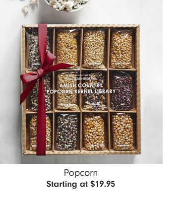 Popcorn Starting at $19.95