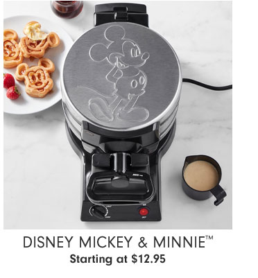 Disney Mickey & Minnie™ Starting at $12.95