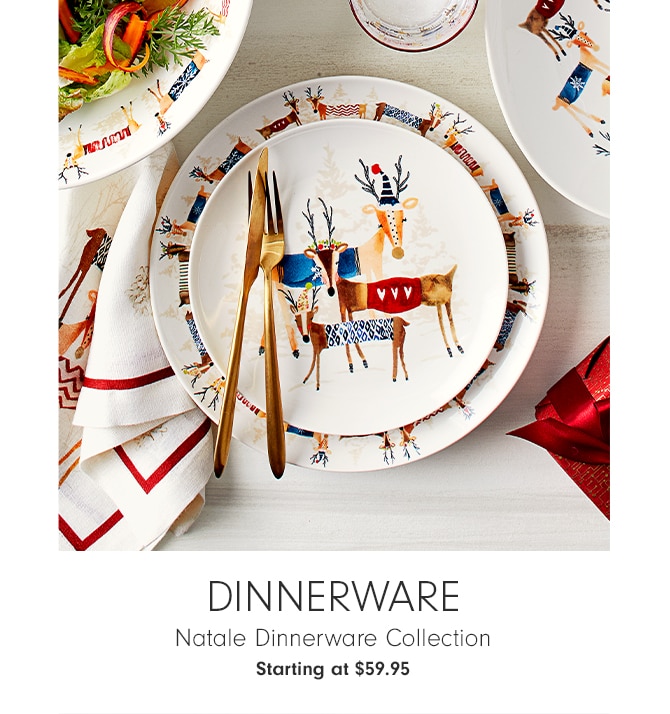 DINNERWARE - Natale Dinnerware Collection - Starting at $59.95