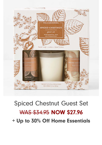 Spiced Chestnut Guest Set NOW $27.96 + Up to 30% Off Home Essentials