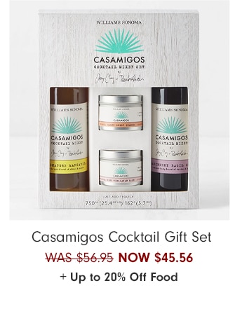 Casamigos Cocktail Gift Set NOW $45.56 + 20% Off Food