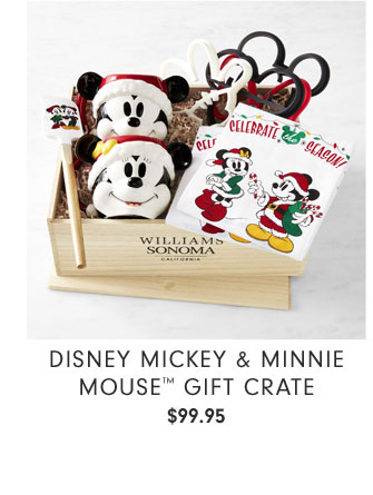 Disney Mickey & Minnie Mouse™ Gift Crate $99.95