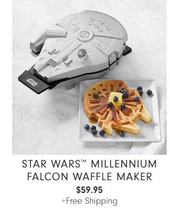 Star Wars™ Millennium Falcon Waffle Maker $59.95 +Free Shipping