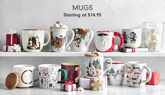 MUGS - Starting at $14.95