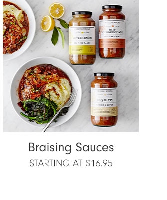 Braising Sauces - Starting at $16.95