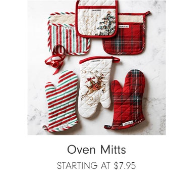 Oven Mitts - Starting at $7.95 + Free Shipping