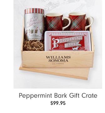 Peppermint Bark Gift Crate - $99.95