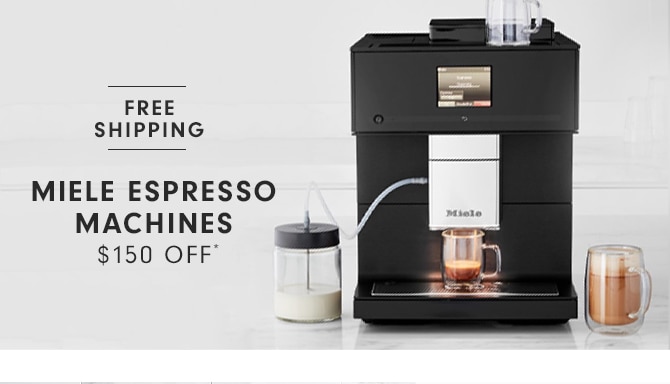 Miele Espresso Machines - $150 off*