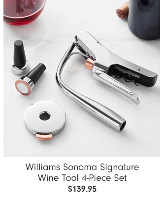 Williams Sonoma Signature Wine Tool 4-Piece Set - $139.95