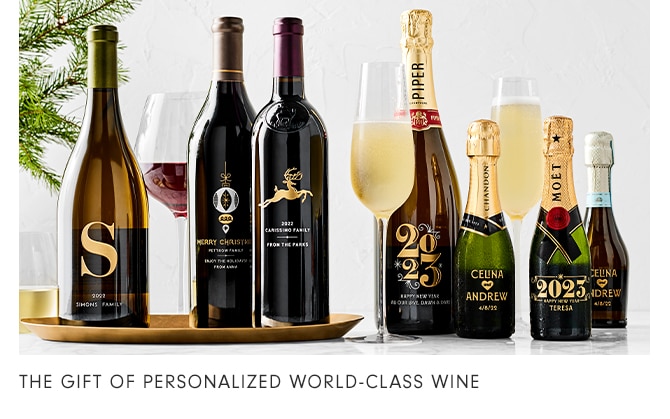 THE GIFT OF PERSONALIZED WOLD-CLASS WINE