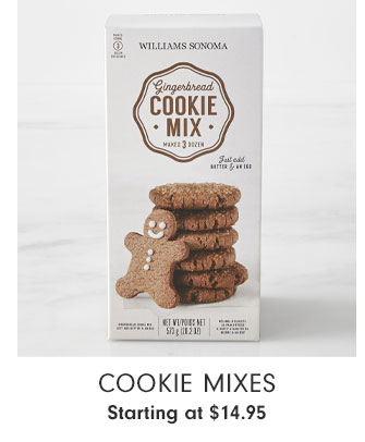 Cookie Mixes - Starting at $14.95