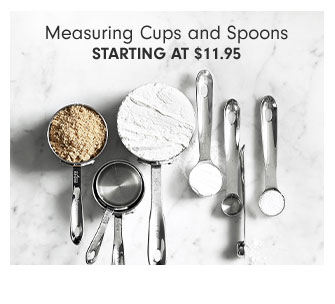 Measuring Cups and Spoons Starting at $11.95