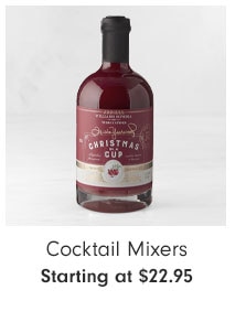 Cocktail Mixers - Starting at $22.95