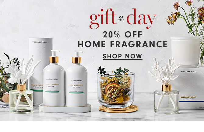 gift of the day -20% OFF Home fragrance - Shop now