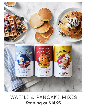 Waffle & Pancake Mixes Starting at $14.95