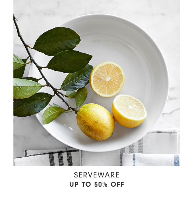 Serveware UP TO 50% OFF