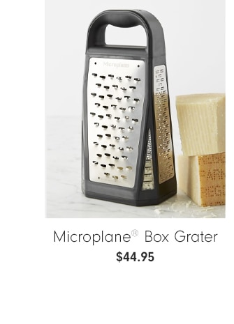 Microplane® Box Grater - $44.95