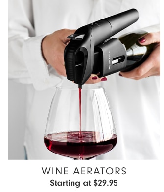 WINE AERATORS - Starting at $29.95