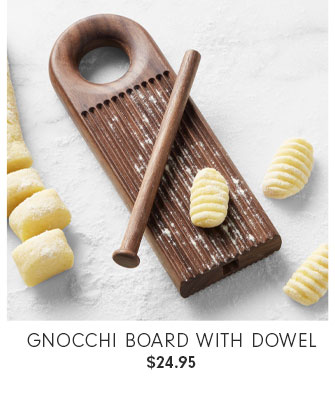 Gnocchi Board with Dowel $24.95