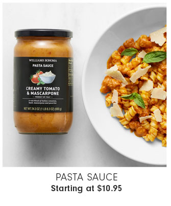 Pasta Sauce Starting at $10.95