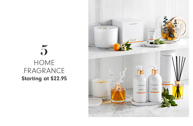 5 - Home Fragrance Starting at $22.95