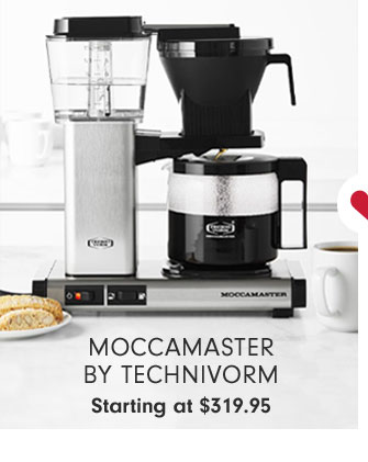 MOCCAMASTER BY TECHNIVORM - Starting at $319.95