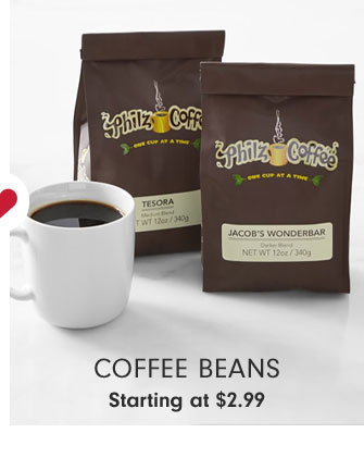 COFFEE BEANS - Starting at $2.99