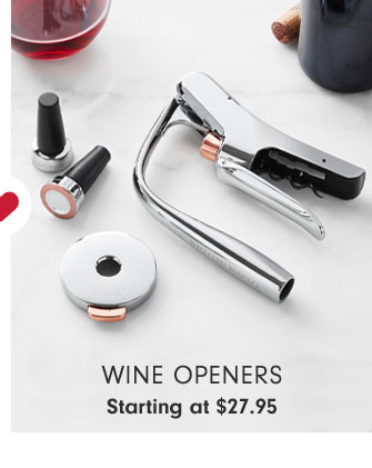 WINE OPENERS - Starting at $27.95