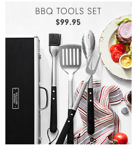 BBQ TOOLS SET $99.95