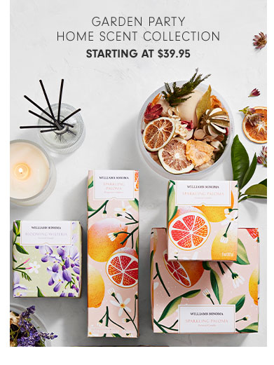 GARDEN PARTY HOME SCENT COLLECTION STARTING AT $39.95