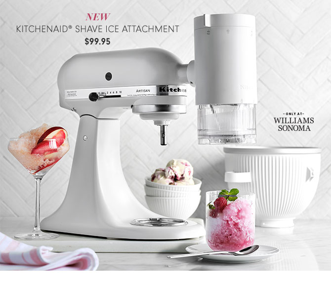 NEW KitchenAid® Shave Ice Attachment $99.95