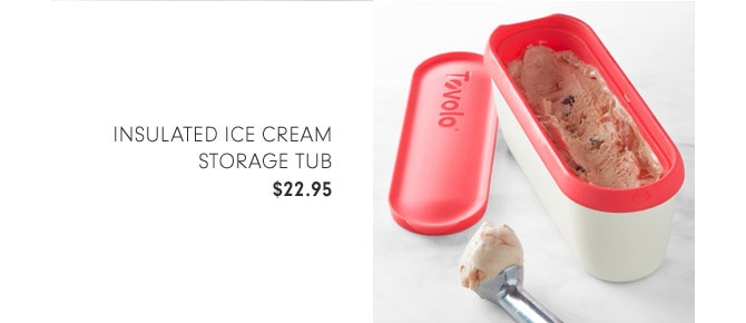 INSULATED ICE CREAM STORAGE TUB $22.95