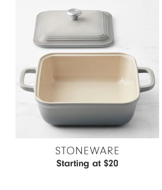 STONEWARE Starting at $20