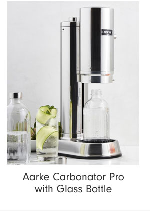 Aarke Carbonator Pro with Glass Bottle