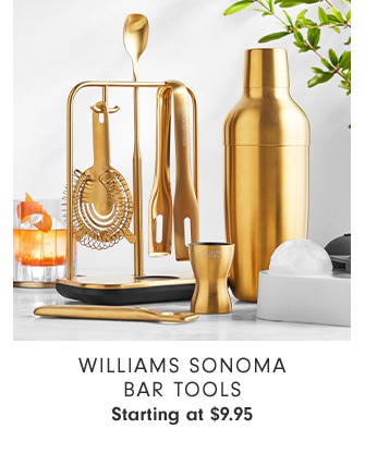 Williams Sonoma Bar Tools Starting at $9.95