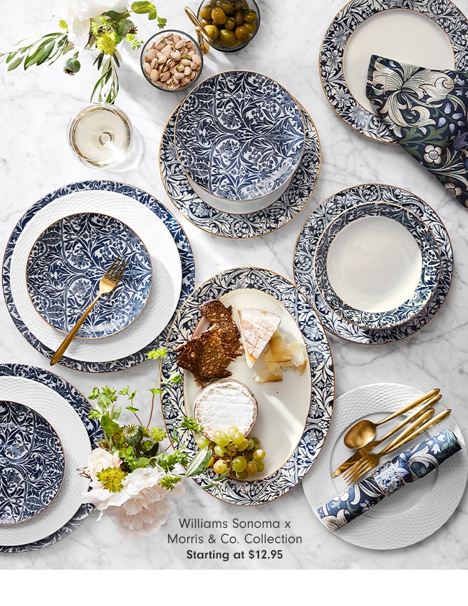 Williams Sonoma x Morris & Co. Collection - Starting at $12.95