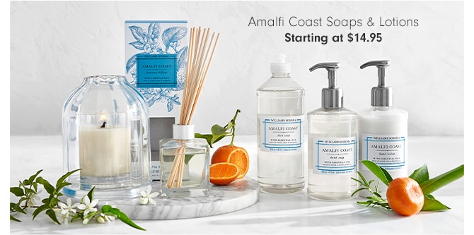 Amalfi Coast Soaps & Lotions - Starting at $14.95